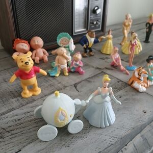 Vintage 90's Toy Figure Lot Set